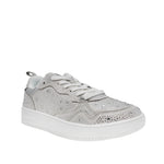 Sneakers Beverly plata para mujer