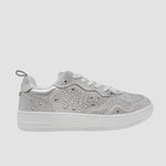 Sneakers Beverly plata para mujer