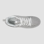 Sneakers Beverly plata para mujer