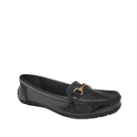 Mocasines Nelly negro para mujer