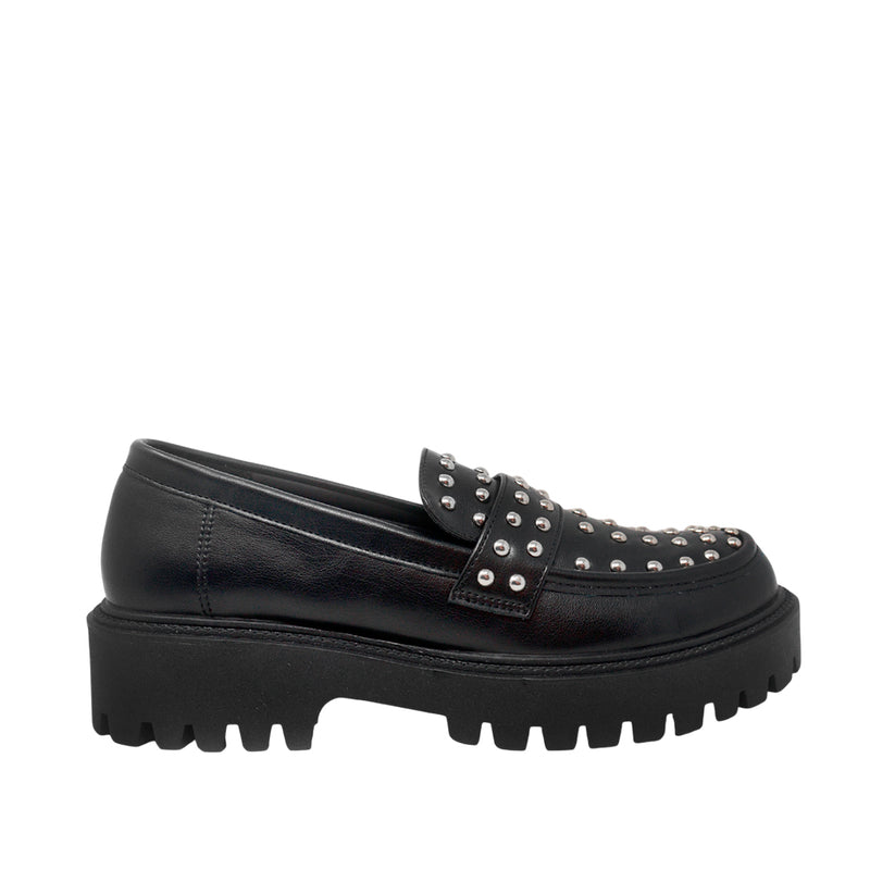 Mocasines Silvana negro para mujer