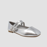 Balerinas Tatiana plateado para niña