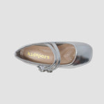 Balerinas Tatiana plateado para niña