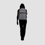 Mochila Jeff  gris unisex