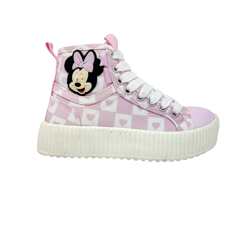 Botas Minnie rosa para niña