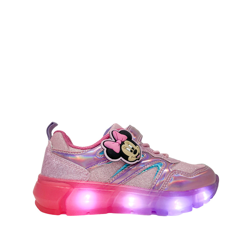 Tennis Minnie rosa para niña
