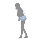 Crossbody Jolie  celeste para mujer