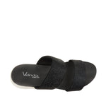 Sandalias flats Mariella negro