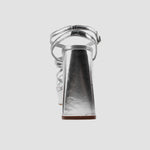 Sandalias Oba plateado