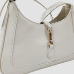 Cartera satchel Paty blanco