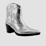Botas Jessy  plateado