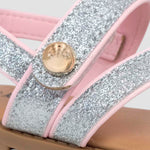 Sandalias Larisa plateado