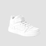 Zapatos escolares Jacko blanco