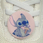 Tennis Stitch para niña color blanco