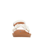Sandalias flats Sarita blanco