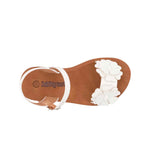 Sandalias flats Sarita blanco