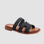 Sandalias flats Tiana negro