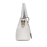 Cartera satchel Cindy para mujer blanco