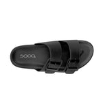 Sandalias slip on Marcelo para hombre color negro