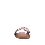 Sandalias flats Adria para mujer color naranja