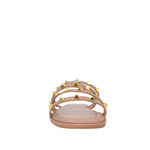 Sandalias flats Bianca para mujer color nude