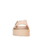 Sandalias flats Milan para mujer color taupe