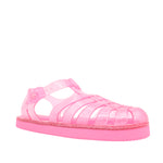 Sandalias flats Yeli para mujer color rosado