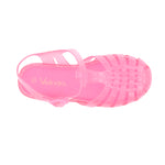 Sandalias flats Yeli para mujer color rosado