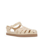 Sandalias flats Yeli para mujer color taupe