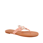 Sandalias flats Loly para mujer color blush