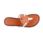 Sandalias flats Loly para mujer color tan