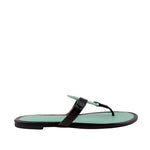 Sandalias flats Loly para mujer color verde