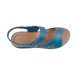 Sandalias Rosalia para mujer color celeste