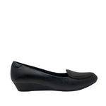 Cuña Tamires para mujer color negro