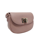 Cartera crossbody Greti para mujer color rosado