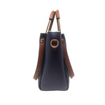Cartera satchel Renata para mujer color azul