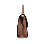 Cartera satchel Tracy para mujer color taupe