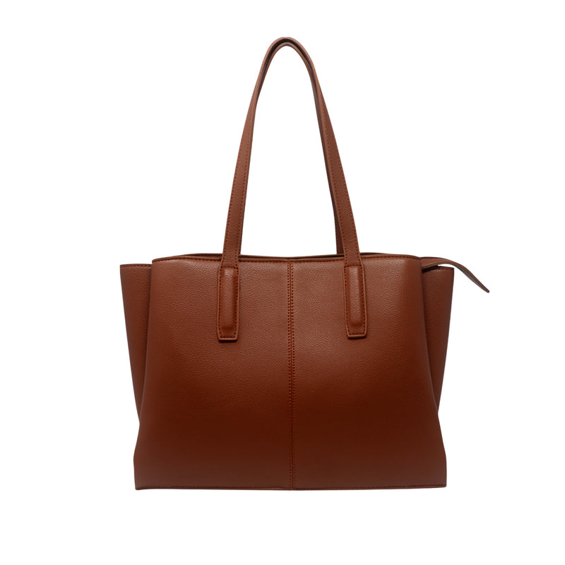 Cartera tote Morgan para mujer café