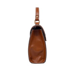 Cartera satchel Lolo para mujer color tan