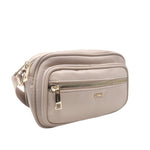 Cartera crossbody Kenny para mujer color taupe