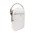 Cartera crossbody Cherry para mujer color blanco
