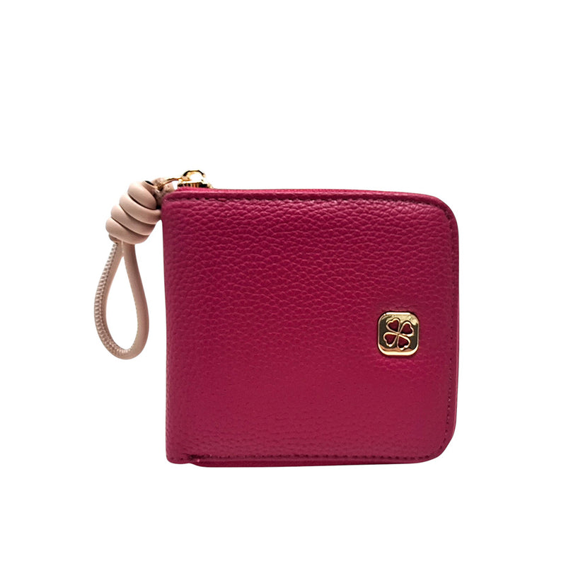 Billetera Tory para mujer color fucsia