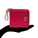 Billetera Tory para mujer color fucsia