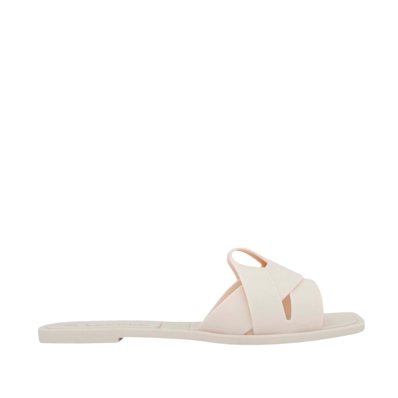 Sandalias flats Nina para mujer color hueso