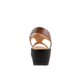 Sandalias de cuña Roxy para mujer color negro
