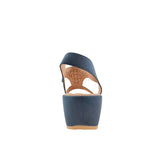 Sandalias de cuña Roxy para mujer color navy