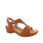 Sandalias de cuña Roxy para mujer color tan