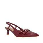 Tacones Elisa para mujer color vino