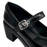 Tacones Alpha para mujer color negro