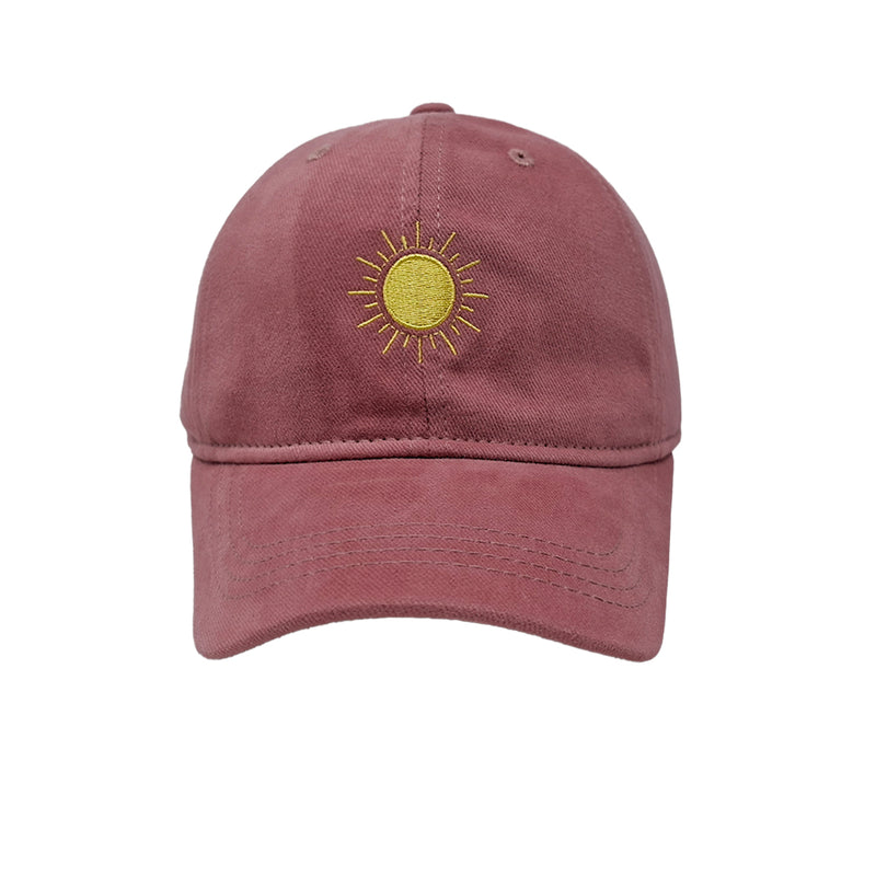 Gorra Sol unisex color rosado